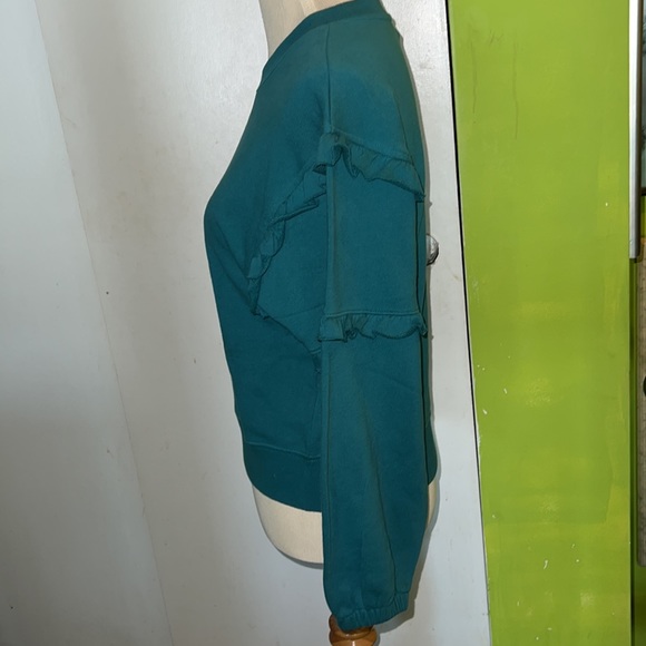 Rebecca Minkoff teal top - Picture 2 of 12